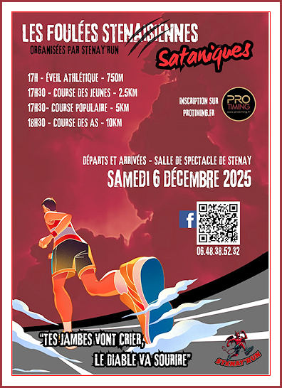 Les Foulées stenaisiennes le samedi 06 décembre 2025